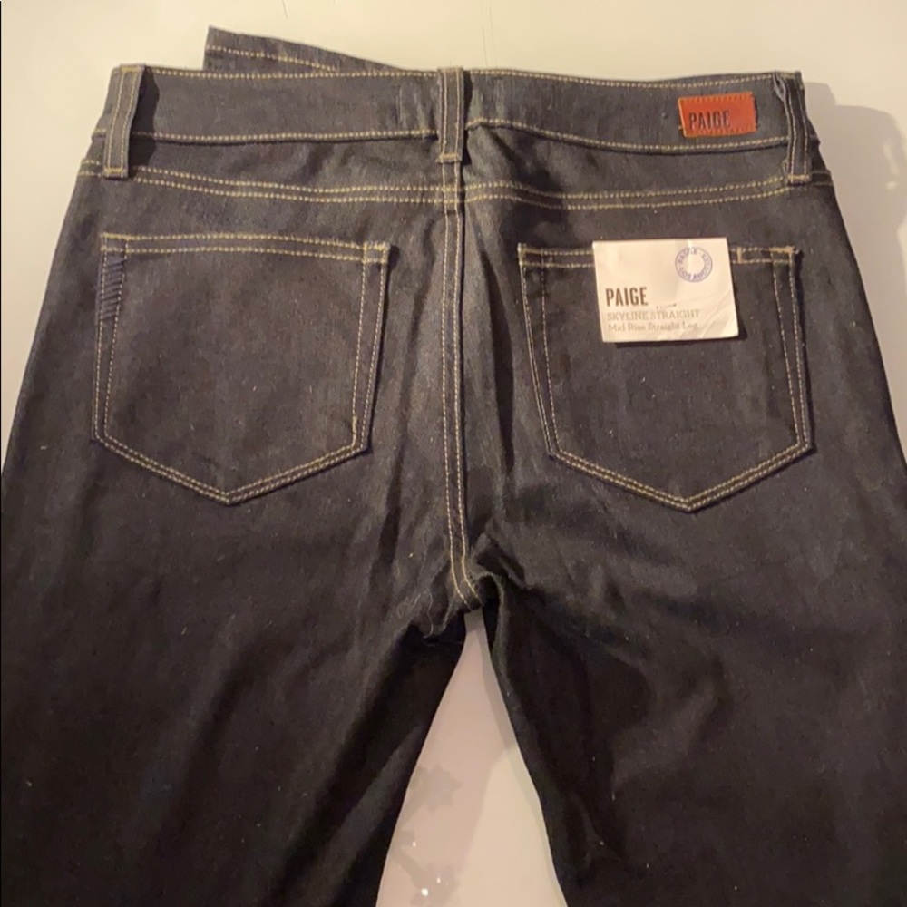 Paige Skyline Straight Jeans Sz 28